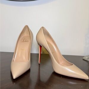 Christian Louboutin Kate Nude 1 / 100MM Pumps